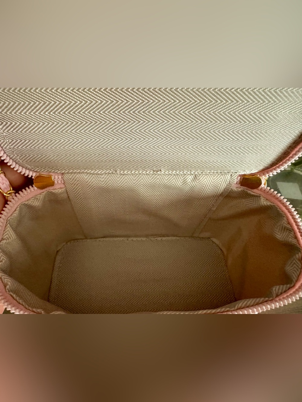 NWT Pink Woven Top-Handle Crossbody Bag Summer Vacation Luxury Vanity Fancy - Picture 5 of 8